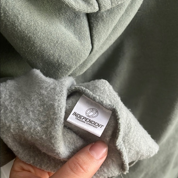 Pure Barre Green Hoodie with White Logo - Picture 6 of 6